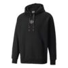 Daire Logolu Kapüşonlu Sweatshirt “Siyah”