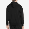 Daire Logolu Kapüşonlu Sweatshirt “Siyah”