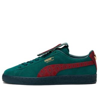 Dapper Dan x Suede “Jakarlı Baskı – Varsity Yeşili”