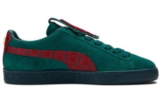 Dapper Dan x Suede “Jakarlı Baskı – Varsity Yeşili”