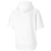Decor 8 Kısa Kollu Kapüşonlu Sweatshirt “Beyaz Kırmızı Mavi”
