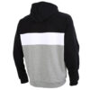 Double Down Kapşonlu Sweatshirt “Gri Siyah Beyaz”