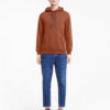 Downtown Grafik Kapüşonlu Sweatshirt “Kahverengi”