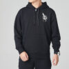 Downtown Grafik Kapüşonlu Sweatshirt “Siyah”