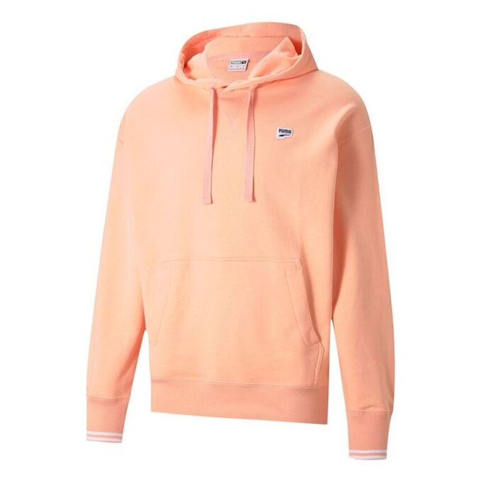 Downtown Logolu Kapüşonlu Sweatshirt “Pembe Siyah Beyaz”