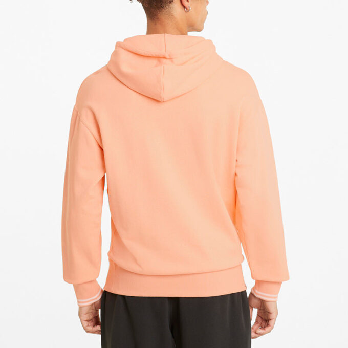 Downtown Logolu Kapüşonlu Sweatshirt “Pembe Siyah Beyaz”