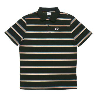Downtown Stripe Polo Tişört “Siyah”