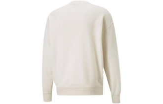 Downtown Waffle Yuvarlak Yaka Sweatshirt “Beyaz”