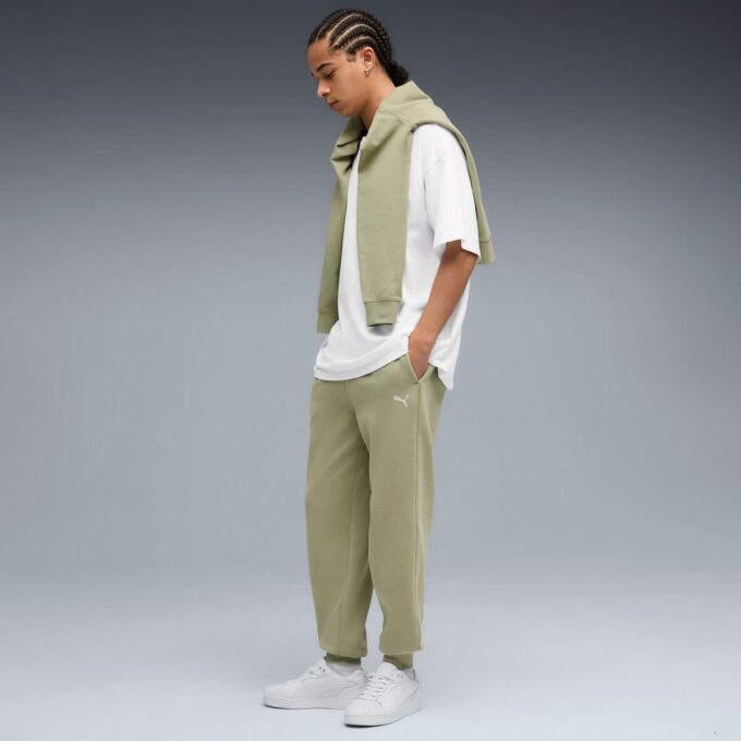 Elevated Essentials Asit Yıkama Erkek Polar Eşofman Altı