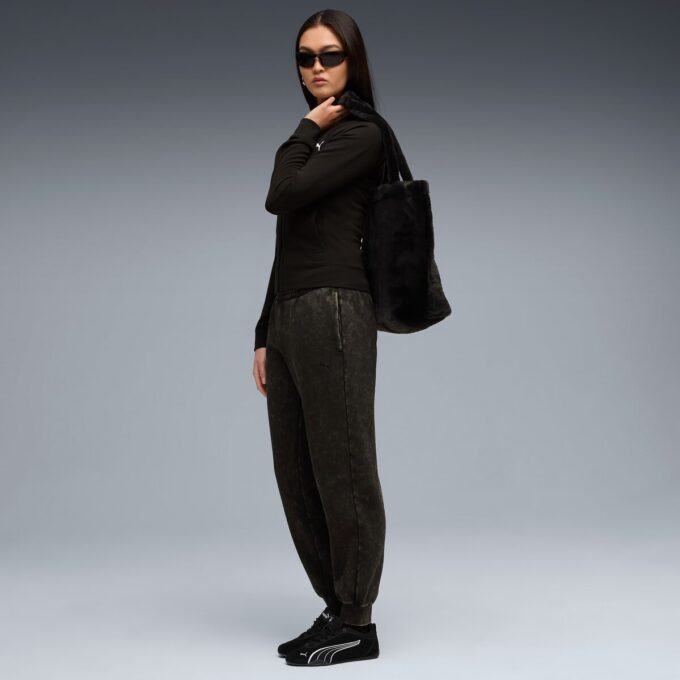 Elevated Essentials Asit Yıkama Kadın Polar Eşofman Altı