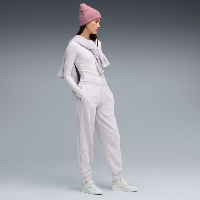 Elevated Essentials Asit Yıkama Kadın Polar Eşofman Altı