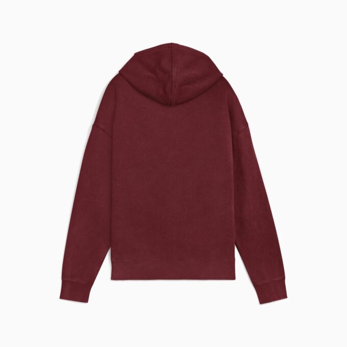 Elevated Essentials Asit Yıkama Kadın Polar Kapüşonlu Üst