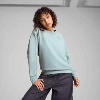 Elevated Essentials Kadın Rahat Mürettebat Sweatshirt