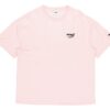 Erkek Kulübü Büyük Boy SS Tişört Spor Pembe