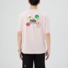Erkek Kulübü Büyük Boy SS Tişört Spor Pembe
