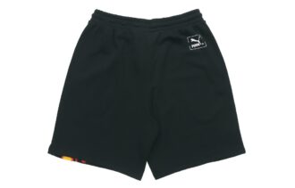 Erkek PUMA Casual Nefes Alabilen Örgü Şort Siyah