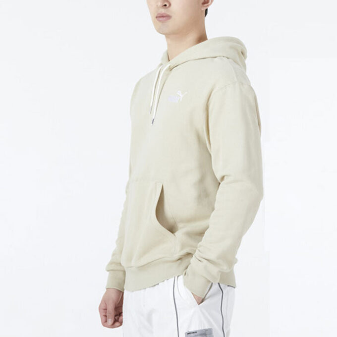 Ess Logolu Kapüşonlu Sweatshirt “Bej”