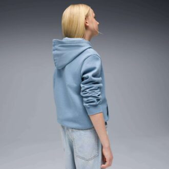 Essentials Büyük Çocuklar İçin Polar Kapüşonlu Sweatshirt