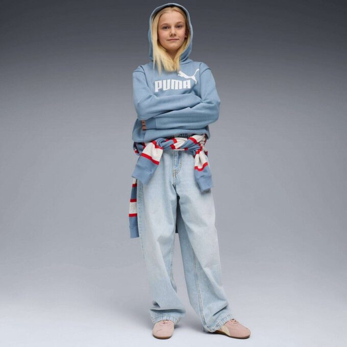 Essentials Büyük Çocuklar İçin Polar Kapüşonlu Sweatshirt Essentials Büyük Çocuklar İçin Polar Kapüşonlu Sweatshirt