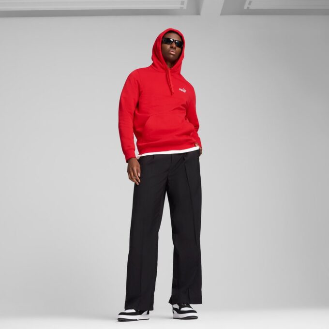Essentials Erkek Küçük Logolu Kapüşonlu Sweatshirt Essentials Erkek Küçük Logolu Kapüşonlu Sweatshirt