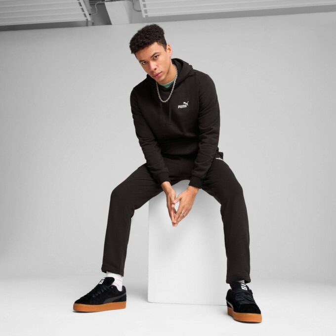 Essentials Erkek Küçük Logolu Kapüşonlu Sweatshirt Essentials Erkek Küçük Logolu Kapüşonlu Sweatshirt