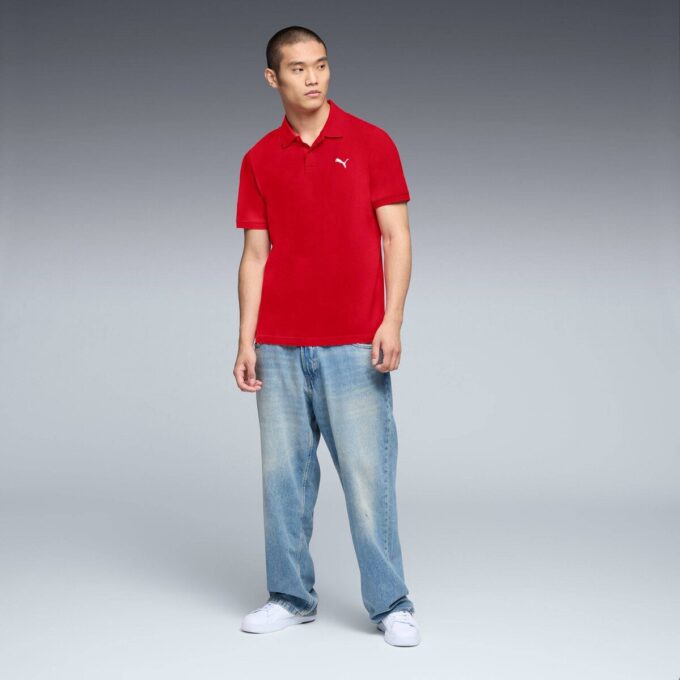 Essentials Erkek Pique Polo Tişört Essentials Erkek Pique Polo Tişört