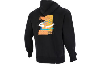 Essentials Gökkuşağı Kapüşonlu Sweatshirt “Siyah”