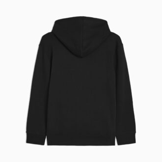 Essentials Kabartmalı Küçük Çocuklar İçin Polar Kapüşonlu Sweatshirt