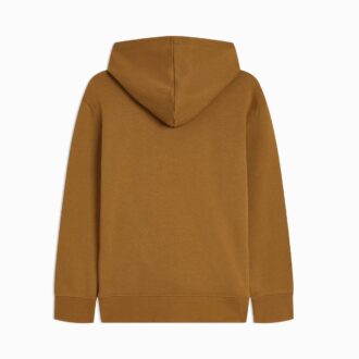 Essentials Kabartmalı Küçük Çocuklar İçin Polar Kapüşonlu Sweatshirt