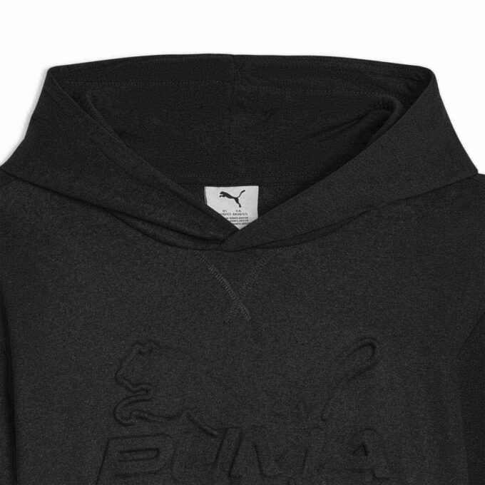 Essentials Kabartmalı Küçük Çocuklar İçin Polar Kapüşonlu Sweatshirt Essentials Kabartmalı Küçük Çocuklar İçin Polar Kapüşonlu Sweatshirt