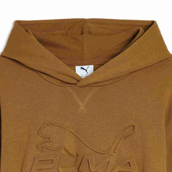 Essentials Kabartmalı Küçük Çocuklar İçin Polar Kapüşonlu Sweatshirt Essentials Kabartmalı Küçük Çocuklar İçin Polar Kapüşonlu Sweatshirt