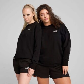 Essentials Kadın Rahat Yuvarlak Yaka Sweatshirt