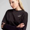 Essentials Kadın Rahat Yuvarlak Yaka Sweatshirt