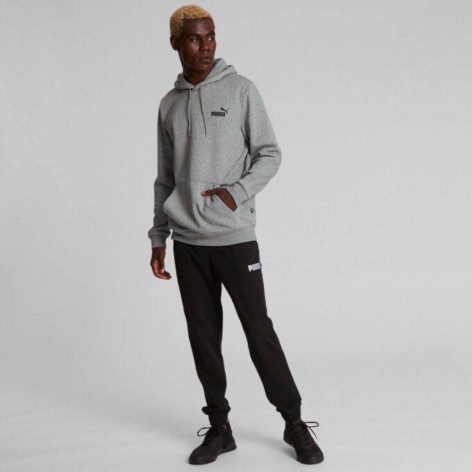 Essentials Küçük Logo Erkek Kapüşonlu Sweatshirt Essentials Küçük Logo Erkek Kapüşonlu Sweatshirt