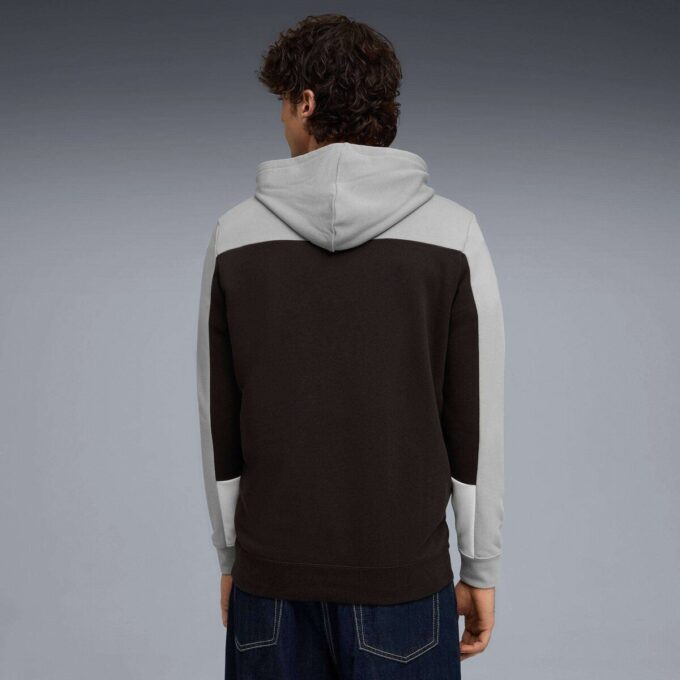 Essentials Renk Bloklu Erkek Kapüşonlu Sweatshirt Essentials Renk Bloklu Erkek Kapüşonlu Sweatshirt