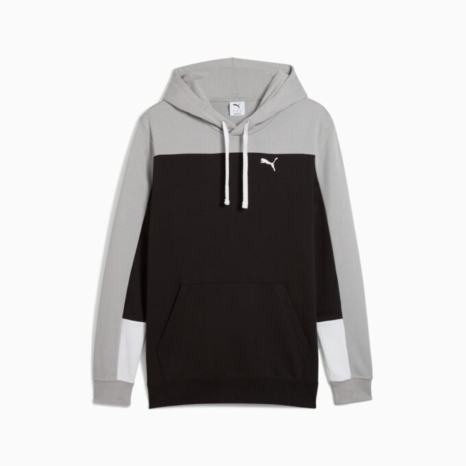 Essentials Renk Bloklu Erkek Kapüşonlu Sweatshirt Essentials Renk Bloklu Erkek Kapüşonlu Sweatshirt