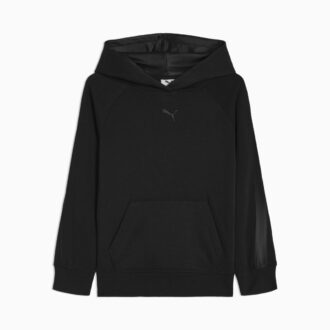 Essentials Saten Büyük Çocuklar İçin Polar Kapüşonlu Sweatshirt