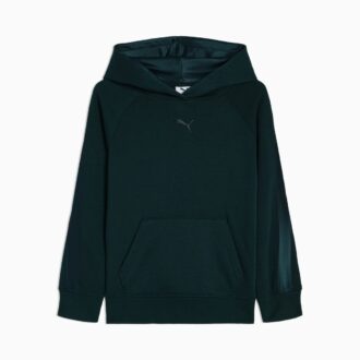 Essentials Saten Büyük Çocuklar İçin Polar Kapüşonlu Sweatshirt