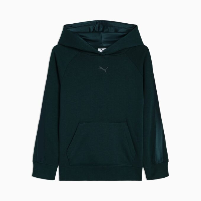 Essentials Saten Küçük Çocuklar İçin Polar Kapüşonlu Sweatshirt
