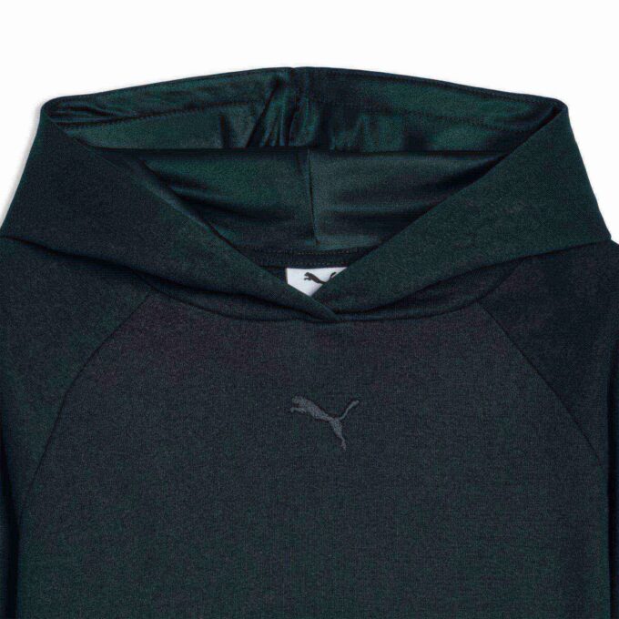 Essentials Saten Küçük Çocuklar İçin Polar Kapüşonlu Sweatshirt