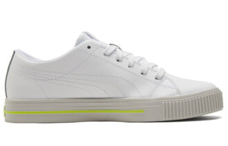 Ever Low Top Günlük Kaykay Ayakkabısı Beyaz Sarı Unisex “Beyaz Sarı Gri”
