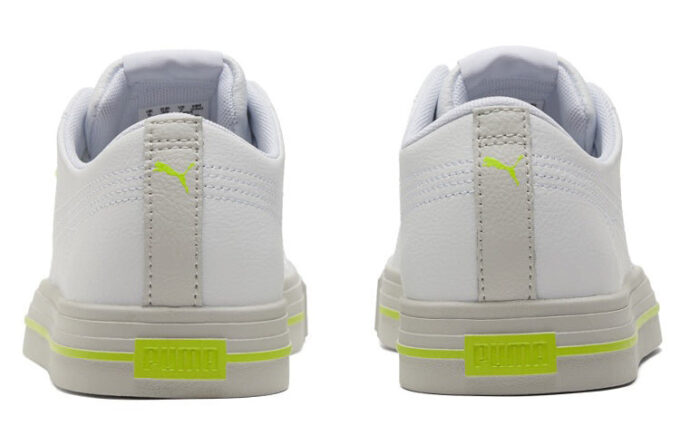 Ever Low Top Günlük Kaykay Ayakkabısı Beyaz Sarı Unisex “Beyaz Sarı Gri”