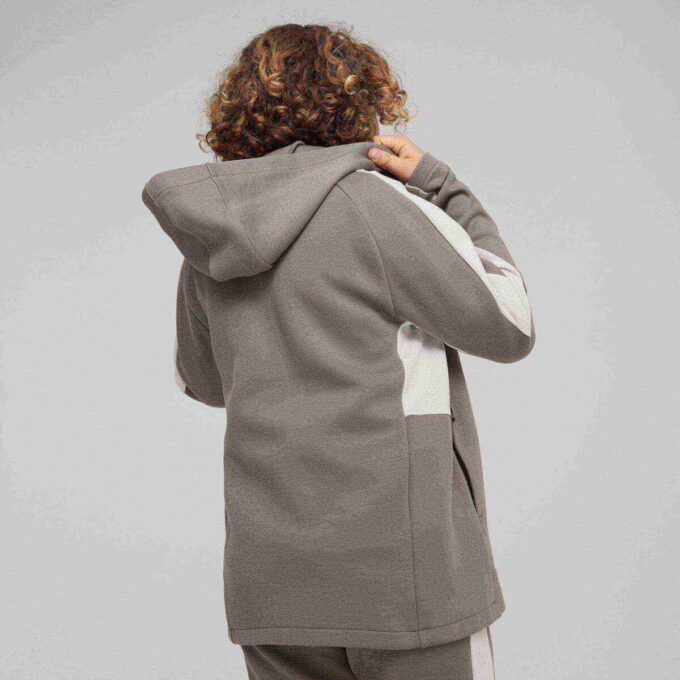 EVOSTRIPE Büyük Çocuklar İçin Tam Fermuarlı Kapüşonlu Sweatshirt EVOSTRIPE Büyük Çocuklar İçin Tam Fermuarlı Kapüşonlu Sweatshirt