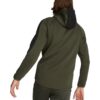 Evostripe Tam Fermuarlı Kapüşonlu Sweatshirt “Yeşil”