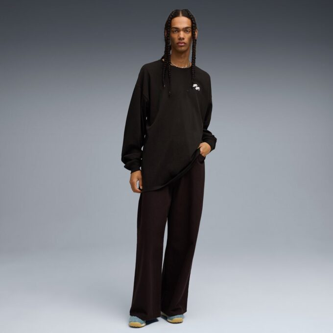 FENTY x PUMA x SMURFS Büyük Boy Uzun Kollu Tişört FENTY x PUMA x SMURFS Büyük Boy Uzun Kollu Tişört