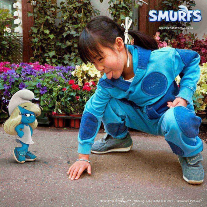 FENTY x PUMA x SMURFS Bebek Eşofman Altı