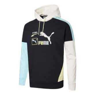 Florid Logolu Kapüşonlu Sweatshirt “Siyah”