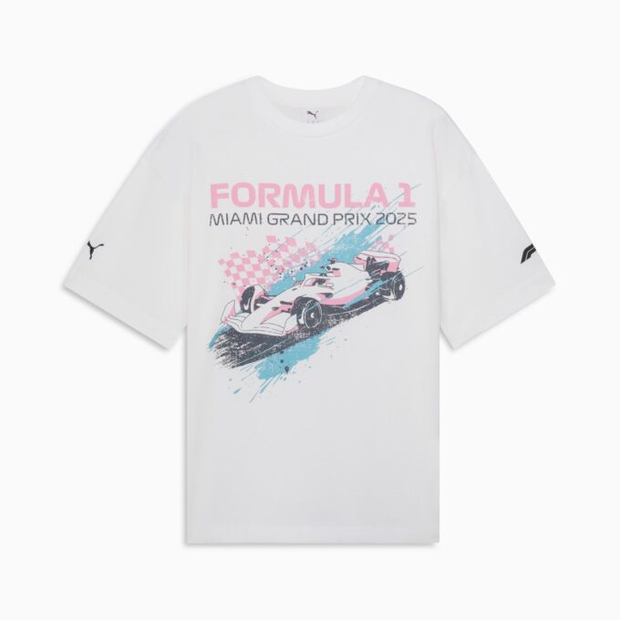 Formula 1® Miami Splash Erkek Grafik Tişört Formula 1® Miami Splash Erkek Grafik Tişört