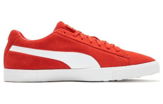 Fusion Suede For All Time LE Golf Ayakkabıları “Kırmızı Beyaz”