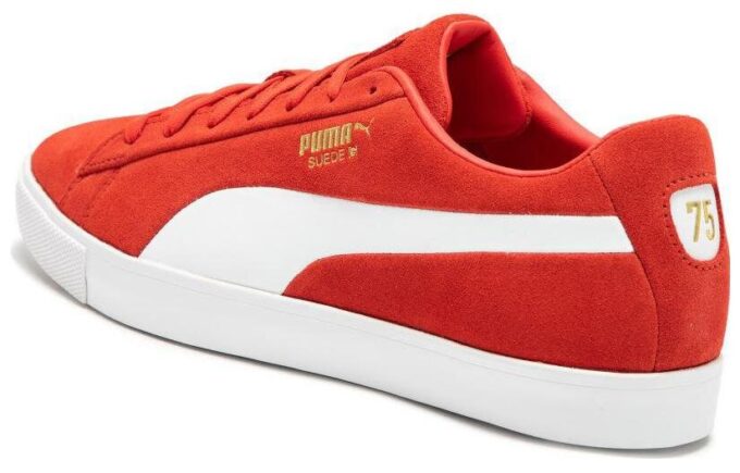 Fusion Suede For All Time LE Golf Ayakkabıları “Kırmızı Beyaz”